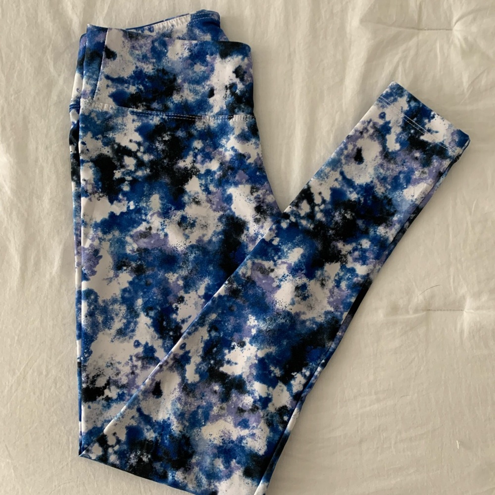 tie dye active leggings